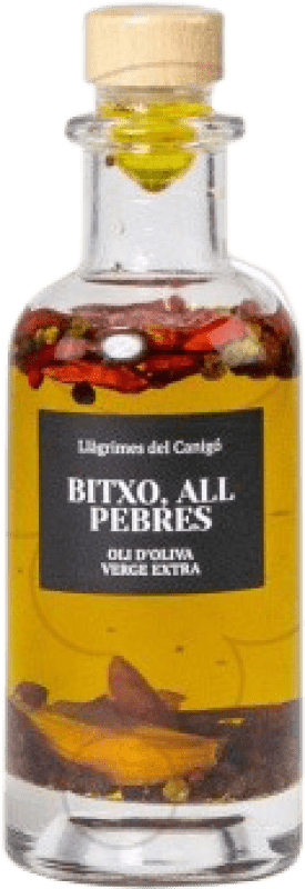 16,95 € Envío gratis | Aceite de Oliva Llàgrimes del Canigó Bitxo España Botellín 25 cl