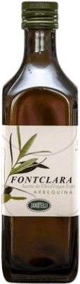 26,95 € Spedizione Gratuita | Olio d'Oliva Fontclara EVO Extra Vergine D.O. Empordà Catalogna Spagna Arbequina Bottiglia Medium 50 cl