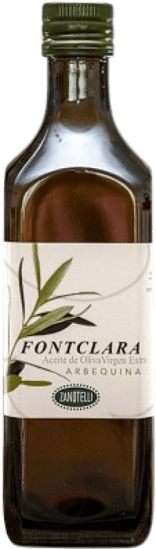 26,95 € Kostenloser Versand | Olivenöl Fontclara E-NOL Extra Nativ D.O. Empordà Katalonien Spanien Arbequina Medium-Flasche 50 cl