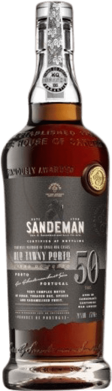 375,95 € 送料無料 | 酒精強化ワイン Sandeman Porto I.G. Porto ポルト ポルトガル Tempranillo — テンプラニーリョ, Touriga Franca, Touriga Nacional, Tinta Amarela, Tinta Cão, Tinta Barroca 50 年 ミディアムボトル 50 cl