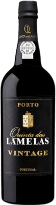 72,95 € Envio grátis | Vinho fortificado Quinta das Lamelas Vintage I.G. Porto Porto Portugal Garrafa 75 cl