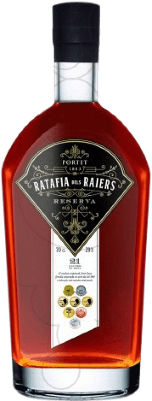 44,95 € Бесплатная доставка | Ратафия Portet Raiers Резерва Испания 70 cl