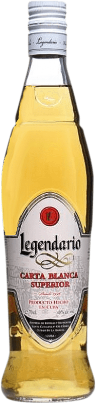 33,95 € Kostenloser Versand | Rum Legendario Carta Blanca Superior Kuba 70 cl