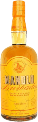 35,95 € Spedizione Gratuita | Rum Manolo Rum Barbados Barbados 8 Anni 70 cl