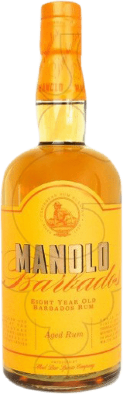 35,95 € Бесплатная доставка | Ром Manolo Rum Barbados Барбадос 8 Лет 70 cl