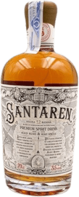 24,95 € Envío gratis | Ron Santarén España 12 Años 70 cl