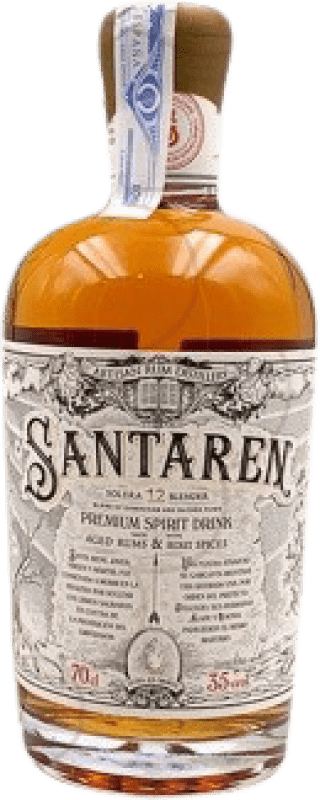 23,95 € Kostenloser Versand | Rum Santarén Spanien 12 Jahre Flasche 70 cl