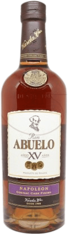 29,95 € 送料無料 | ラム Abuelo XV Napoleón パナマ 小型ボトル 20 cl