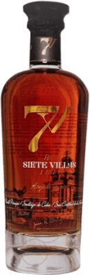 35,95 € Бесплатная доставка | Ром Siete Villas Añejado Испания бутылка 70 cl