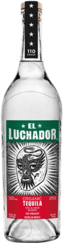 114,95 € Envío gratis | Tequila El Luchador Blanco México 70 cl