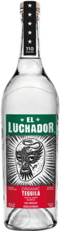 114,95 € Kostenloser Versand | Tequila El Luchador Blanco Mexiko Flasche 70 cl