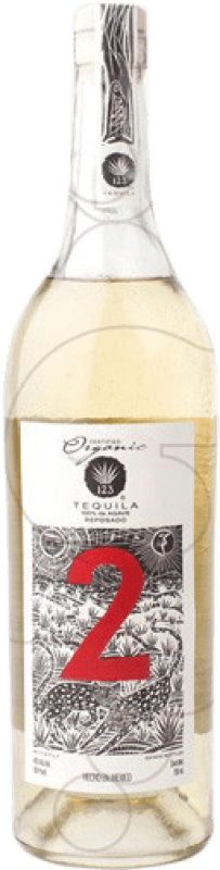 95,95 € Envío gratis | Tequila 123 Organic 2 Dos Reposado México Botella 70 cl