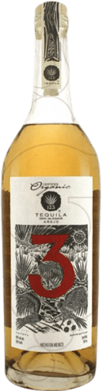 105,95 € Free Shipping | Tequila 123 Organic 3 Tres Añejo Mexico Bottle 70 cl