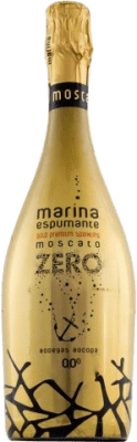 5,95 € Kostenloser Versand | Weißer Sekt Bocopa Marina Espumante Spanien Muscat Flasche 75 cl Alkoholfrei