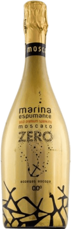 6,95 € Envío gratis | Espumoso Blanco Bocopa Marina España Moscato Botella 75 cl Sin Alcohol