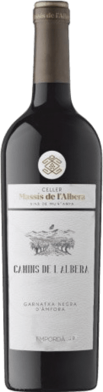 34,95 € 送料無料 | 赤ワイン Celler Massis de l'Albera Camins de l'Albera Crianza — クリアンサ D.O. Empordà カタロニア スペイン Garnacha — グルナッシュ 75 cl