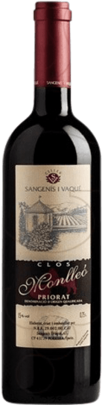 109,95 € Бесплатная доставка | Красное вино Sangenís i Vaqué Clos Monlleó Especial D.O.Ca. Priorat Каталония Испания Grenache, Mazuelo, Carignan бутылка 75 cl