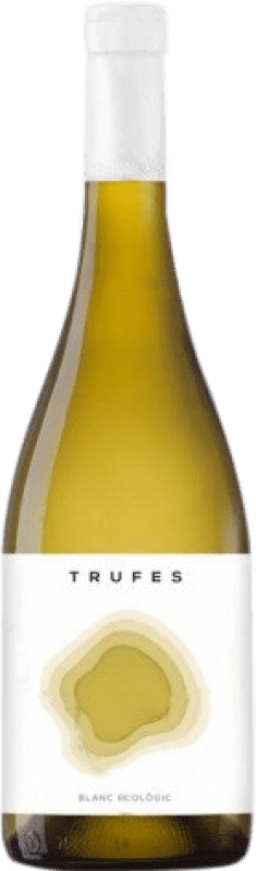 7,95 € Бесплатная доставка | Белое вино Flor de Trufes Blanc Молодой D.O. Terra Alta Каталония Испания бутылка 75 cl