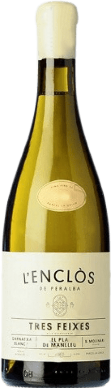 26,95 € Spedizione Gratuita | Vino bianco L'Enclòs de Peralba Tres Feixes Catalogna Spagna Grenache Bianca Bottiglia 75 cl