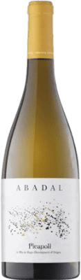 22,95 € 免费送货 | 白酒 Abadal 年轻的 D.O. Pla de Bages 加泰罗尼亚 西班牙 Picapoll 瓶子 Magnum 1,5 L