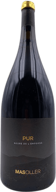 38,95 € Free Shipping | Red wine Mas Oller Pur Oak D.O. Empordà Catalonia Spain Syrah, Grenache, Cabernet Sauvignon Magnum Bottle 1,5 L