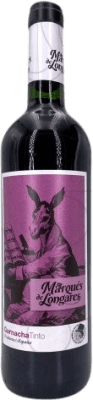 3,95 € 免费送货 | 红酒 Covinca Marques de Longares 年轻的 D.O. Cariñena 阿拉贡 西班牙 Grenache 瓶子 75 cl