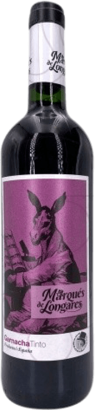 3,95 € Envoi gratuit | Vin rouge Covinca Marques de Longares Jeune D.O. Cariñena Aragon Espagne Grenache Bouteille 75 cl