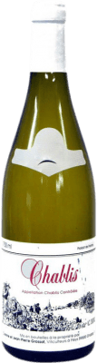 19,95 € Envio grátis | Vinho branco Corinne & Jean-Pierre Grossot A.O.C. Chablis Borgonha França Chardonnay Garrafa 75 cl