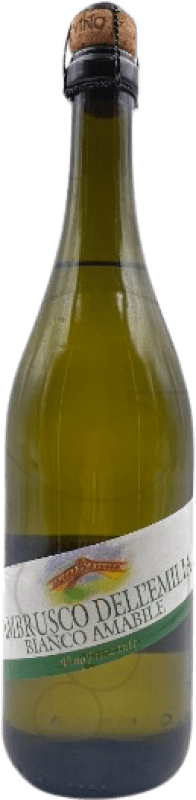 6,95 € Envio grátis | Espumante Branco Rialto Amabile — Meio Doce D.O.C. Lambrusco di Sorbara Emília-Romanha Itália Lambrusco Garrafa 75 cl