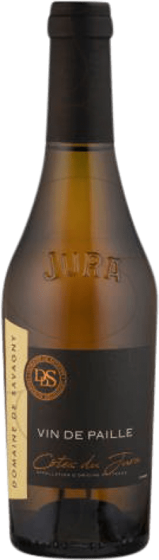 55,95 € Spedizione Gratuita | Vino Liquoroso Domaine de Savagny Vin de Paille A.O.C. Côtes du Jura Jura Francia Savagnin Mezza Bottiglia 37 cl