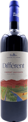 7,95 € Free Shipping | Red wine Domaine de l'Isthme Différent Young I.G.P. Vin de Pays d'Oc Languedoc-Roussillon France Cabernet Sauvignon Bottle 75 cl