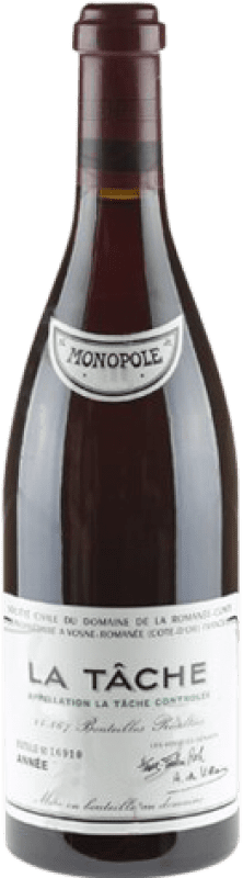 15 469,95 € Free Shipping | Red wine Romanée-Conti A.O.C. La Tâche Burgundy France Pinot Black Bottle 75 cl
