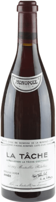 13 079,95 € Free Shipping | Red wine Romanée-Conti A.O.C. La Tâche Burgundy France Pinot Black Bottle 75 cl