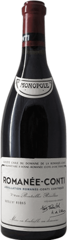 46 903,95 € Kostenloser Versand | Rotwein Romanée-Conti A.O.C. Romanée-Conti Burgund Frankreich Spätburgunder Flasche 75 cl