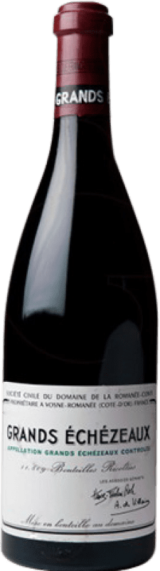 9 061,95 € 免费送货 | 红酒 Romanée-Conti A.O.C. Grands Échezeaux 勃艮第 法国 Pinot Black 瓶子 75 cl