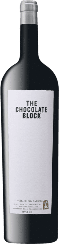 345,95 € Envio grátis | Vinho tinto Boekenhoutskloof The Chocolate Block W.O. Swartland Swartland África do Sul Syrah, Grenache, Cabernet Sauvignon, Cinsault, Viognier Garrafa Imperial-Mathusalem 6 L