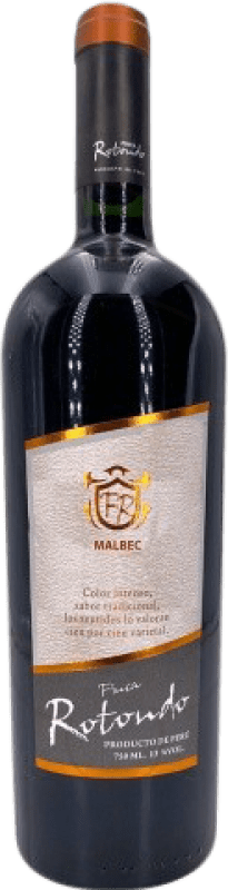 11,95 € Free Shipping | Red Wine Finca Rotondo Crianza — Aged Peru Malbec 75 cl