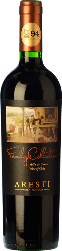 27,95 € Free Shipping | Red wine Aresti Family Collection I.G. Valle Central Valle de Curicó Chile Bottle 75 cl