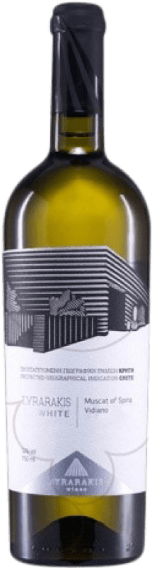 13,95 € Spedizione Gratuita | Vino bianco Lyrarakis Muscat Giovane Grecia Moscato di Grano Tenero Bottiglia 75 cl