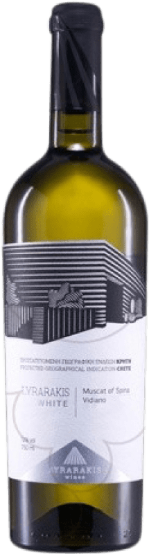 14,95 € Free Shipping | White wine Lyrarakis Muscat Young Greece Muscatel Small Grain Bottle 75 cl