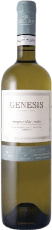 10,95 € Envio grátis | Vinho branco Kechris Genesis Dry Jovem Grécia Sauvignon Branca Garrafa 75 cl