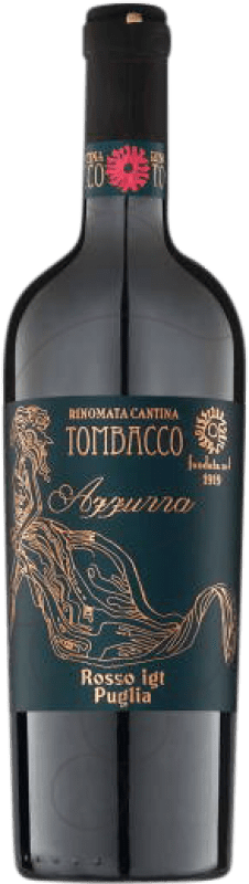 19,95 € Бесплатная доставка | Красное вино Rinomata Cantina Tombacco Azzurra старения I.G.T. Puglia Апулия Италия Zinfandel, Negroamaro бутылка 75 cl