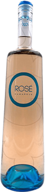 11,95 € Бесплатная доставка | Розовое вино O Rosé Camargue молодое A.O.C. Côtes du Roussillon Лангедок-Руссильон Франция Syrah — Сира, Garnacha — Гренаш, Cinsault — Сансо, Vermentino — Верментино Бутылка 75 cl