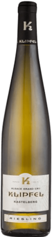 16,95 € Бесплатная доставка | Белое вино Klipfel Kastelberg A.O.C. Alsace Эльзас Франция Riesling бутылка 75 cl