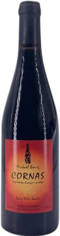 48,95 € Spedizione Gratuita | Vino Rosso Mickael Bourg Les P'tits Bouts Crianza — Invecchiato in Botte A.O.C. Cornas Rhône Francia Syrah 75 cl