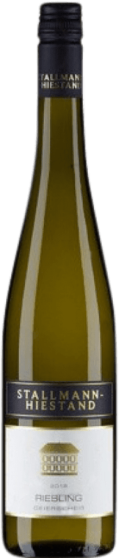 15,95 € Бесплатная доставка | Белое вино Stallmann-Hiestand Молодой Q.b.A. Rheinhessen Rheinhessen Германия Riesling бутылка 75 cl