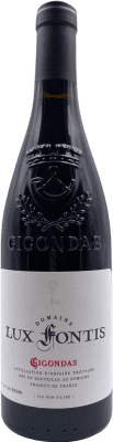 313,95 € 免费送货 | 红葡萄酒 Lux Fontis A.O.C. Gigondas 罗纳 法国 Garnacha — 歌海娜, Monastrell — 莫纳斯特雷尔 75 cl