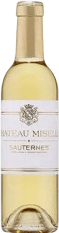 14,95 € 送料無料 | 酒精強化ワイン Château Miselle A.O.C. Sauternes ボルドー フランス Sémillon — セミヨン, Muscadelle — ミュスカデル, Sauvignon — ソーヴィニヨン ハーフボトル 37 cl