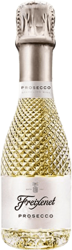 4,95 € Kostenloser Versand | Weißer Sekt Freixenet Seco — Trocken D.O.C. Prosecco Emilia-Romagna Italien Glera Kleine Flasche 20 cl