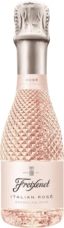 4,95 € 免费送货 | 玫瑰气泡酒 Freixenet Italian Rosé 干 意大利 Pinot Black, Glera 小瓶 20 cl